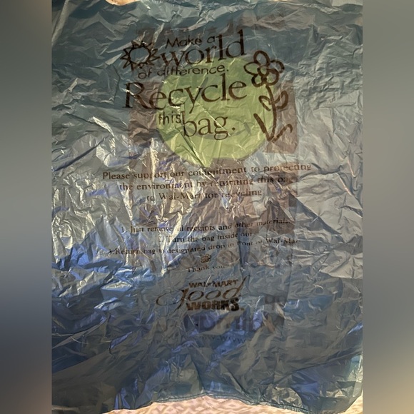 Vintage Wal-Mart Bags 3‎ Set Attached Never Used 2001 - Picture 6 of 10